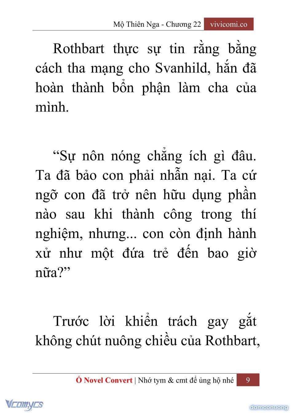 đọc truyện [novel] Mộ Thiên Nga Chương 22 ảnh 12 tại Thiên Thai Truyện