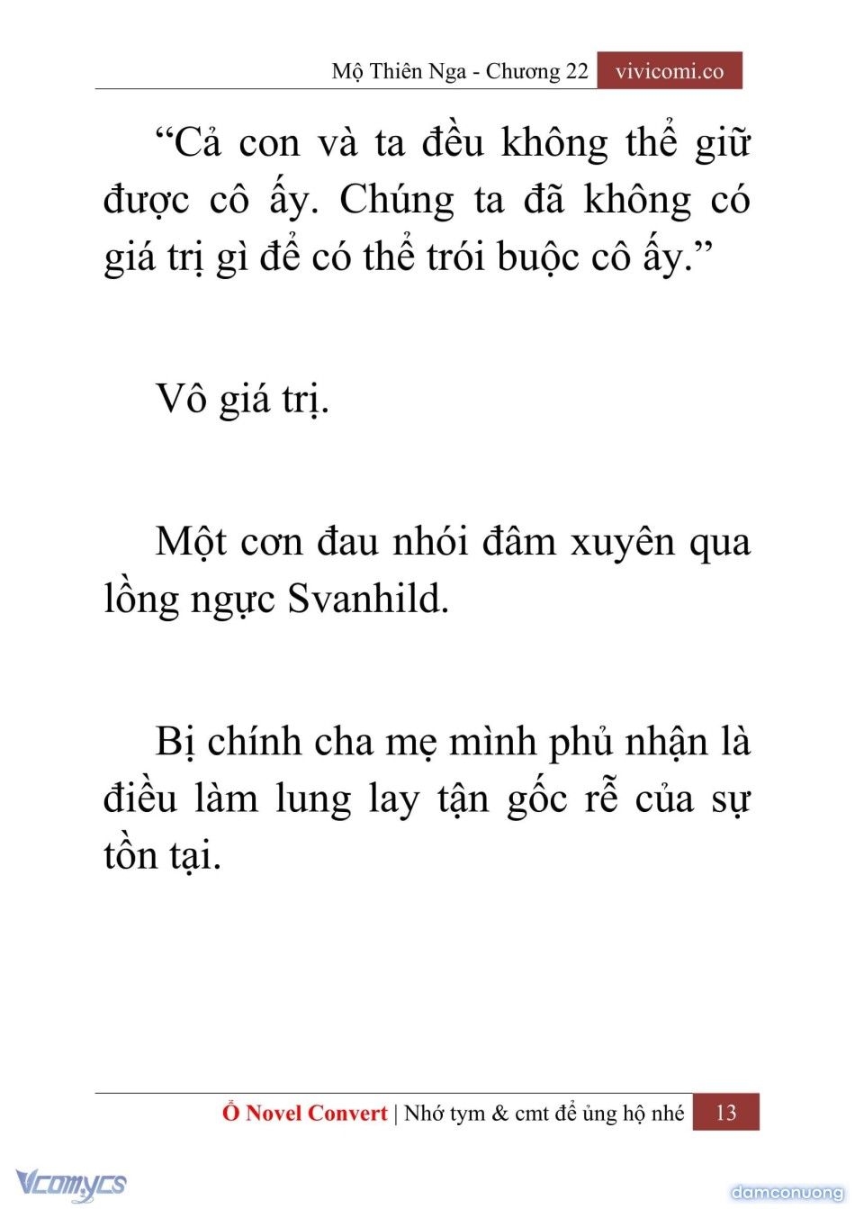 đọc truyện [novel] Mộ Thiên Nga Chương 22 ảnh 16 tại Thiên Thai Truyện