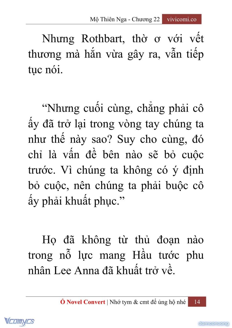 đọc truyện [novel] Mộ Thiên Nga Chương 22 ảnh 17 tại Thiên Thai Truyện