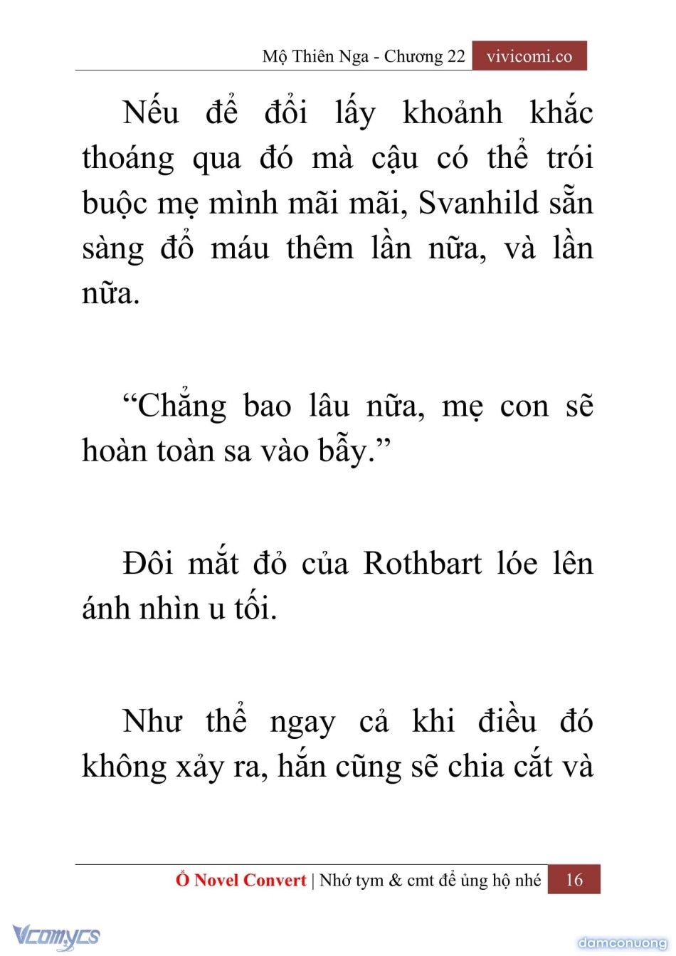 đọc truyện [novel] Mộ Thiên Nga Chương 22 ảnh 19 tại Thiên Thai Truyện