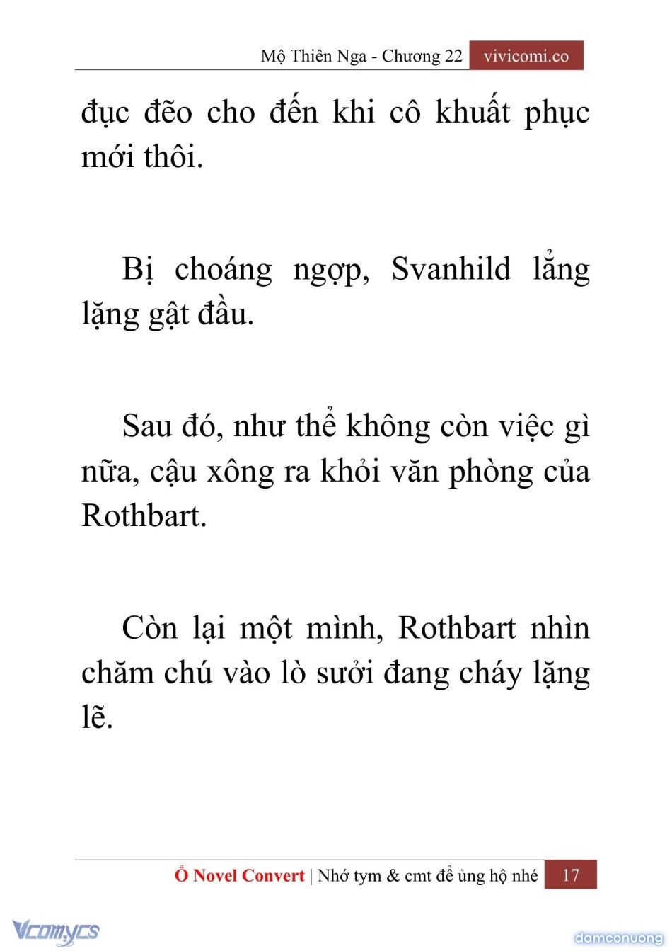 đọc truyện [novel] Mộ Thiên Nga Chương 22 ảnh 20 tại Thiên Thai Truyện