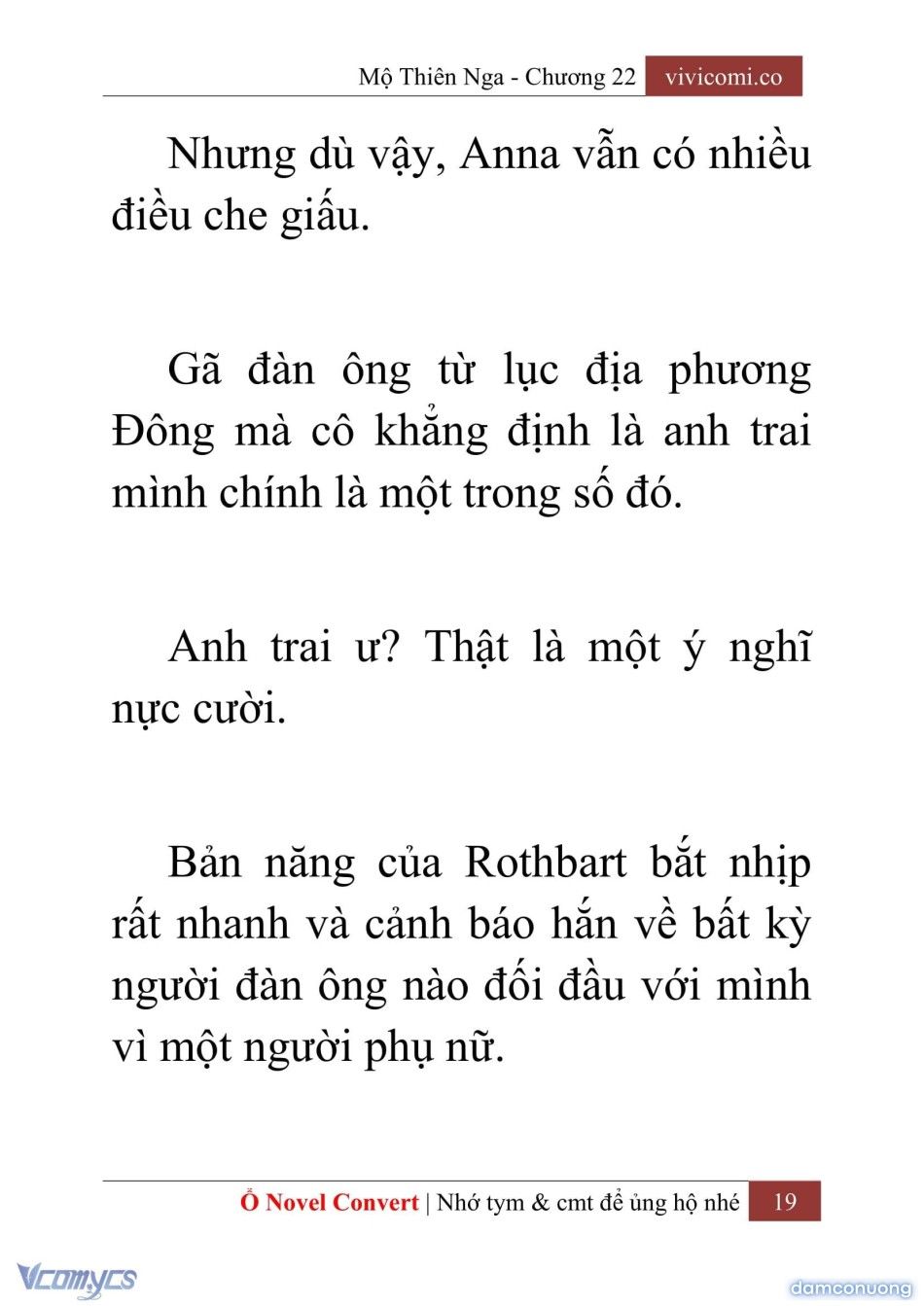 đọc truyện [novel] Mộ Thiên Nga Chương 22 ảnh 22 tại Thiên Thai Truyện