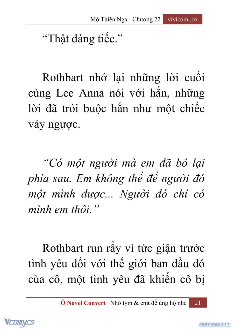 đọc truyện [novel] Mộ Thiên Nga Chương 22 ảnh 24 tại Thiên Thai Truyện