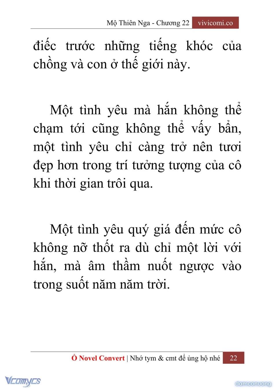 đọc truyện [novel] Mộ Thiên Nga Chương 22 ảnh 25 tại Thiên Thai Truyện