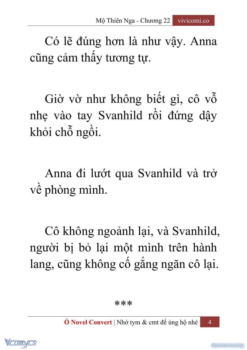 đọc truyện [novel] Mộ Thiên Nga Chương 22 ảnh 7 tại Thiên Thai Truyện