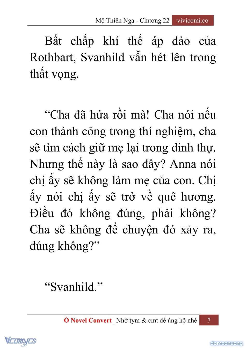đọc truyện [novel] Mộ Thiên Nga Chương 22 ảnh 10 tại Thiên Thai Truyện