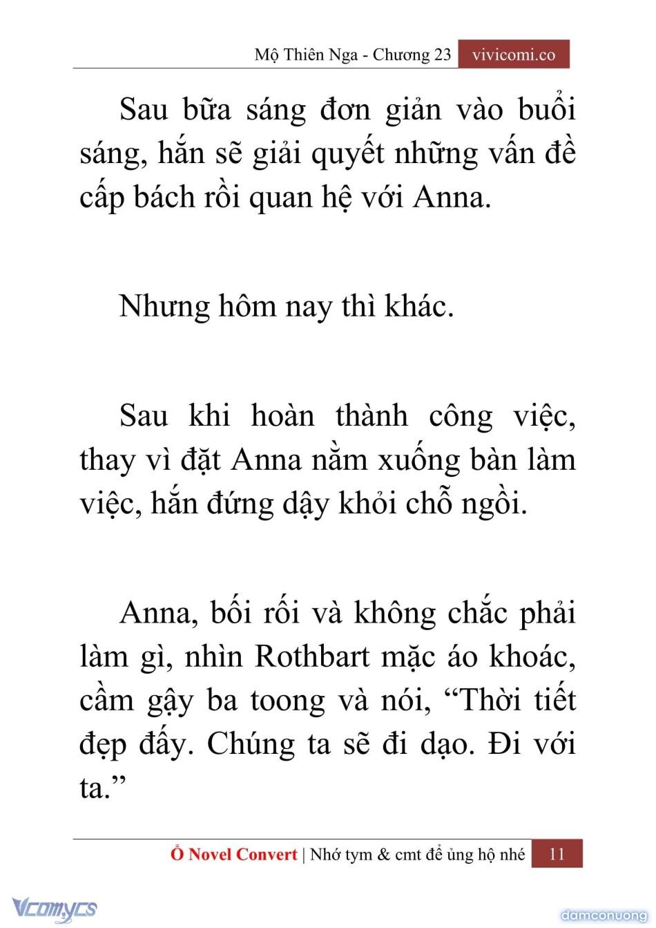 đọc truyện [novel] Mộ Thiên Nga Chương 23 ảnh 14 tại Thiên Thai Truyện