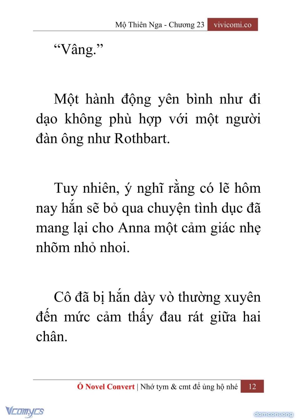 đọc truyện [novel] Mộ Thiên Nga Chương 23 ảnh 15 tại Thiên Thai Truyện