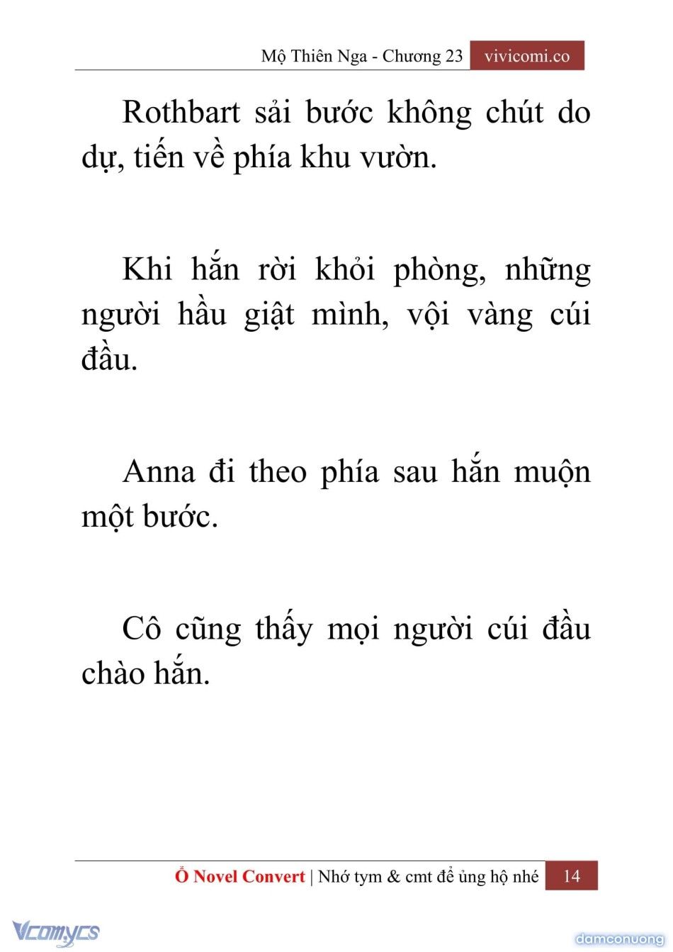 đọc truyện [novel] Mộ Thiên Nga Chương 23 ảnh 17 tại Thiên Thai Truyện