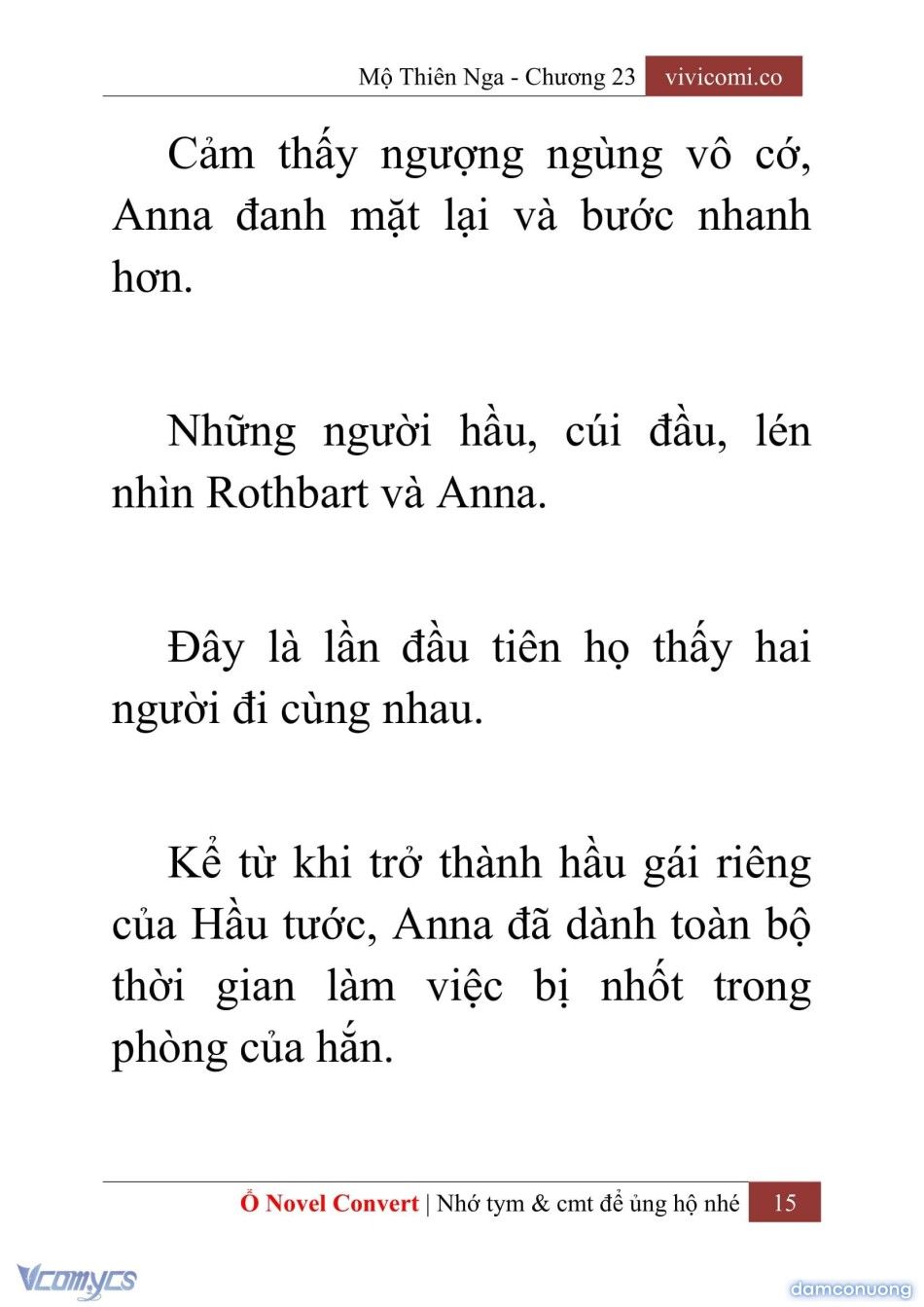 đọc truyện [novel] Mộ Thiên Nga Chương 23 ảnh 18 tại Thiên Thai Truyện