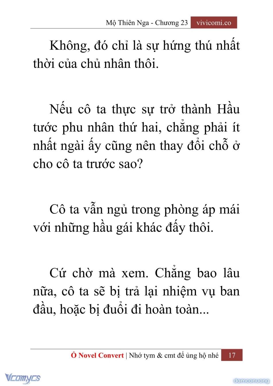 đọc truyện [novel] Mộ Thiên Nga Chương 23 ảnh 20 tại Thiên Thai Truyện