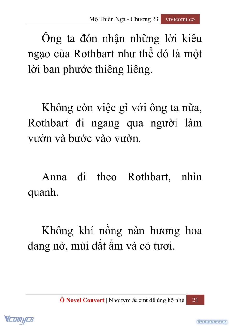 đọc truyện [novel] Mộ Thiên Nga Chương 23 ảnh 24 tại Thiên Thai Truyện