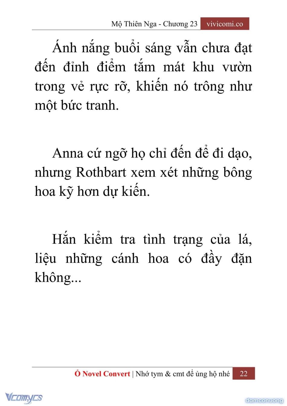 đọc truyện [novel] Mộ Thiên Nga Chương 23 ảnh 25 tại Thiên Thai Truyện