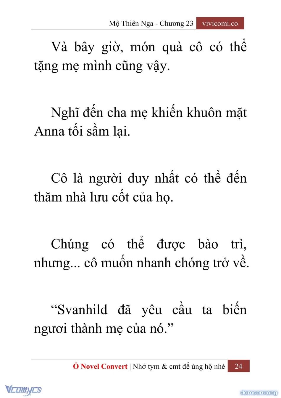 đọc truyện [novel] Mộ Thiên Nga Chương 23 ảnh 27 tại Thiên Thai Truyện