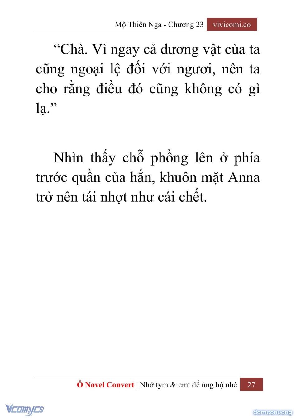 đọc truyện [novel] Mộ Thiên Nga Chương 23 ảnh 30 tại Thiên Thai Truyện
