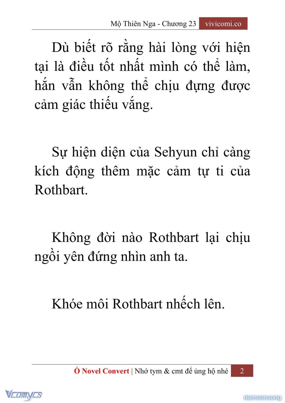 đọc truyện [novel] Mộ Thiên Nga Chương 23 ảnh 5 tại Thiên Thai Truyện