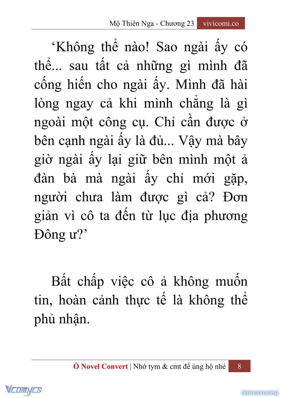 đọc truyện [novel] Mộ Thiên Nga Chương 23 ảnh 11 tại Thiên Thai Truyện