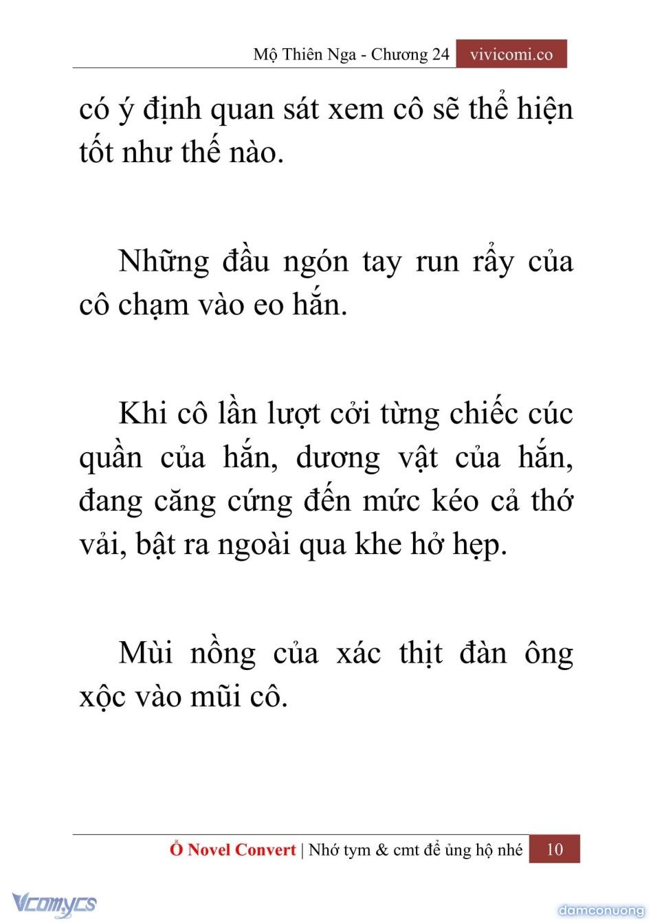 đọc truyện [novel] Mộ Thiên Nga Chương 24 ảnh 13 tại Thiên Thai Truyện