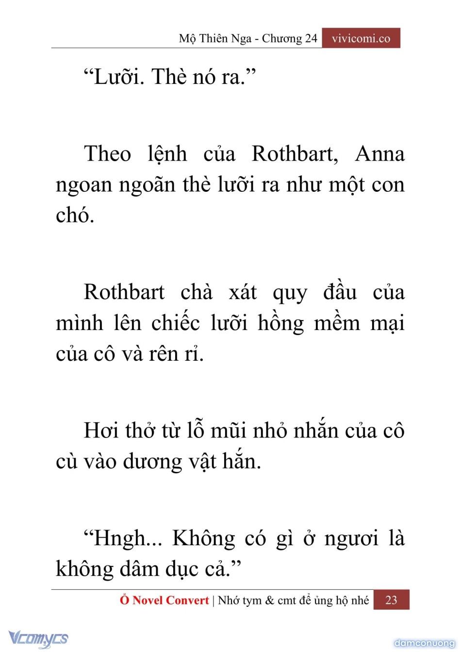 đọc truyện [novel] Mộ Thiên Nga Chương 24 ảnh 26 tại Thiên Thai Truyện