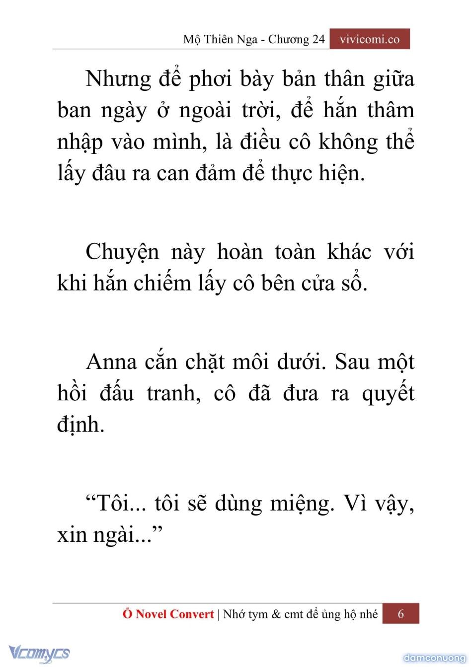 đọc truyện [novel] Mộ Thiên Nga Chương 24 ảnh 9 tại Thiên Thai Truyện