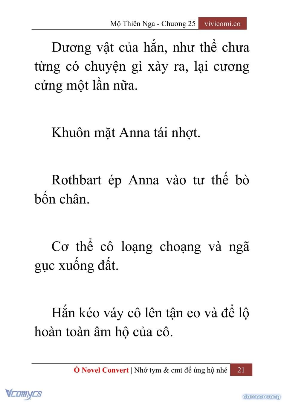 đọc truyện [novel] Mộ Thiên Nga Chương 25 ảnh 24 tại Thiên Thai Truyện