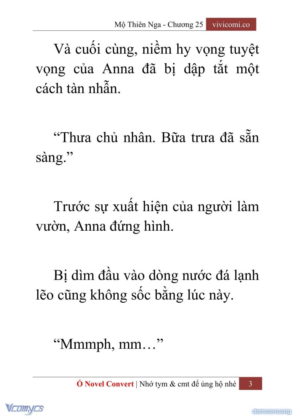 đọc truyện [novel] Mộ Thiên Nga Chương 25 ảnh 6 tại Thiên Thai Truyện