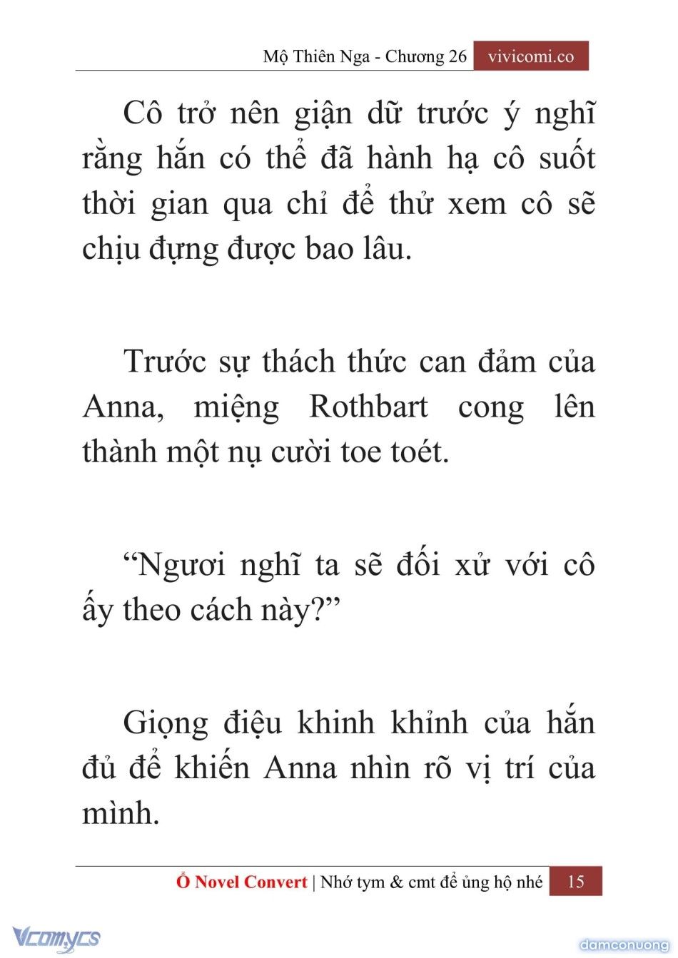 đọc truyện [novel] Mộ Thiên Nga Chương 26 ảnh 18 tại Thiên Thai Truyện