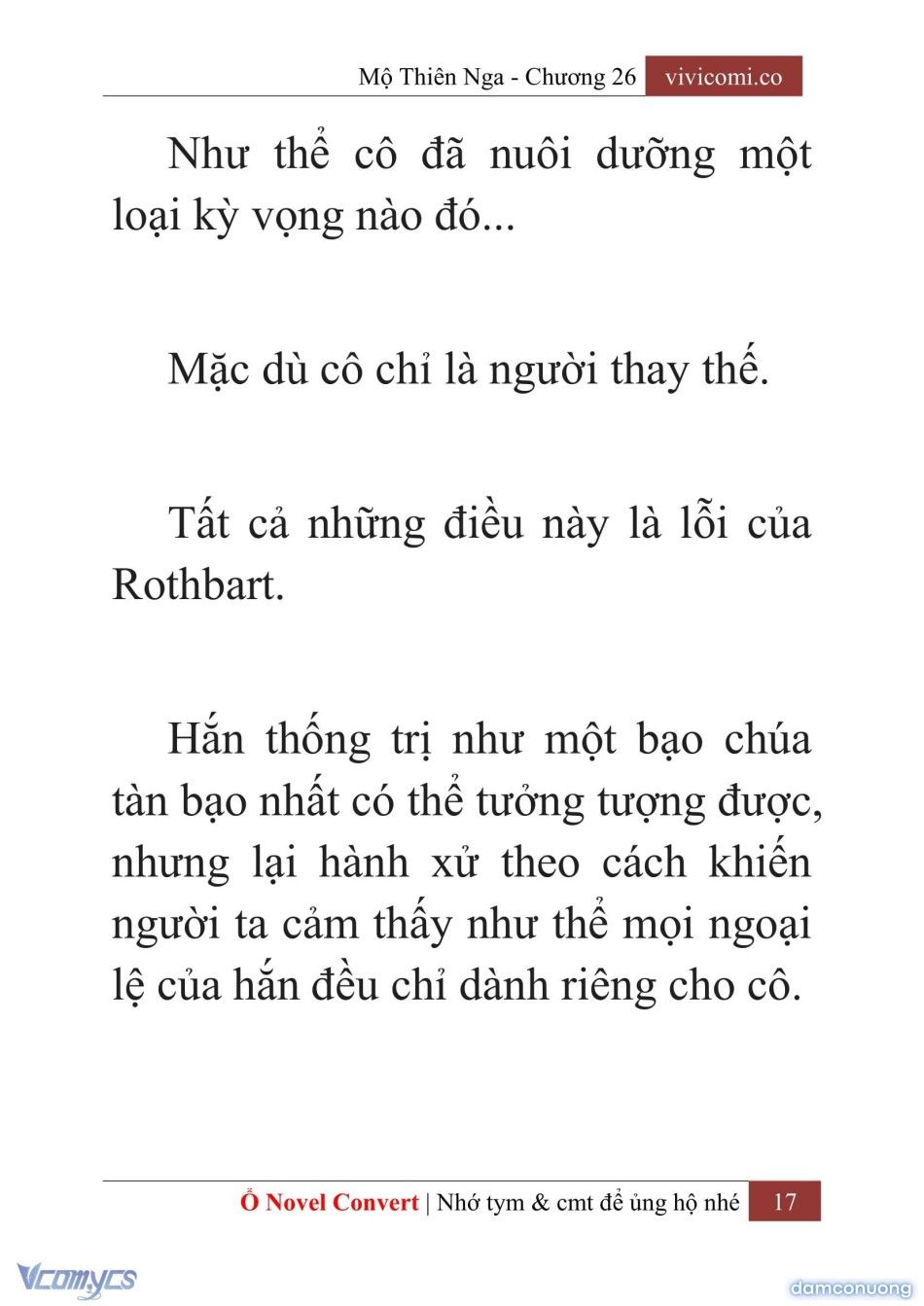 đọc truyện [novel] Mộ Thiên Nga Chương 26 ảnh 20 tại Thiên Thai Truyện