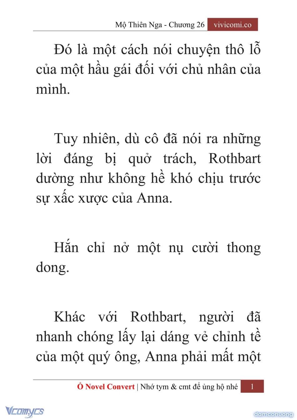 đọc truyện [novel] Mộ Thiên Nga Chương 26 ảnh 4 tại Thiên Thai Truyện