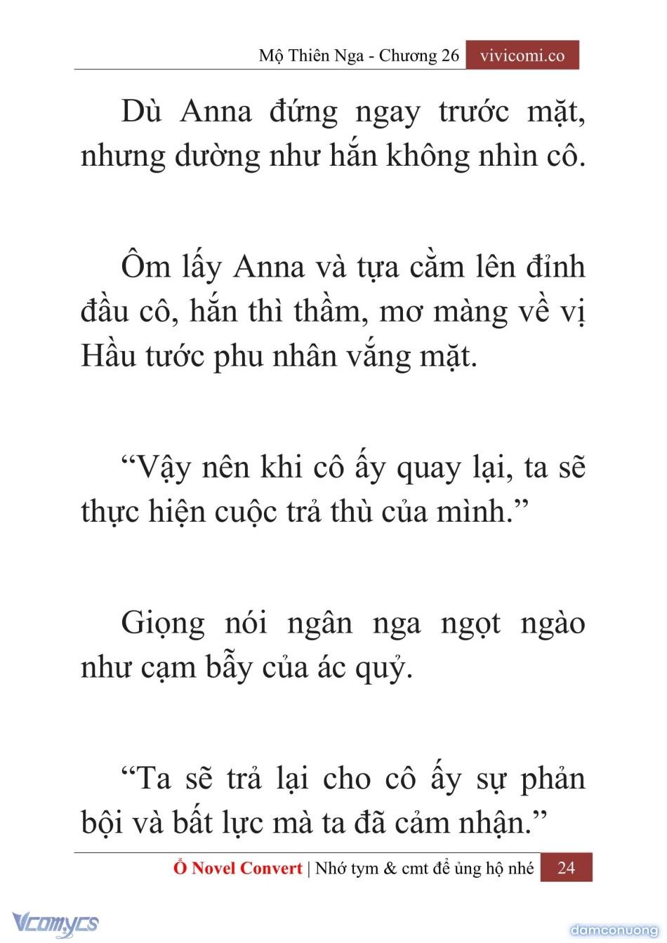 đọc truyện [novel] Mộ Thiên Nga Chương 26 ảnh 27 tại Thiên Thai Truyện