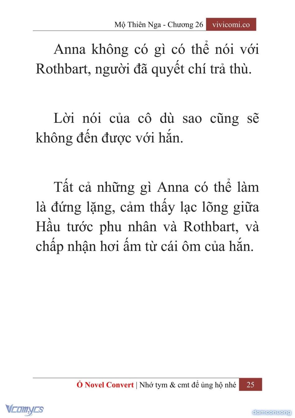đọc truyện [novel] Mộ Thiên Nga Chương 26 ảnh 28 tại Thiên Thai Truyện