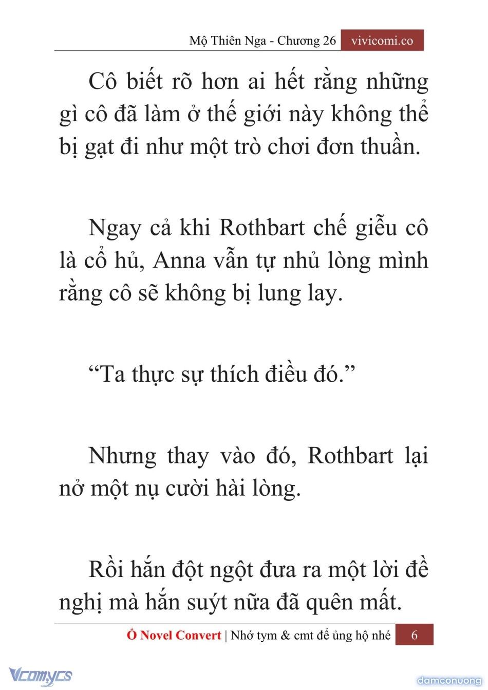 đọc truyện [novel] Mộ Thiên Nga Chương 26 ảnh 9 tại Thiên Thai Truyện