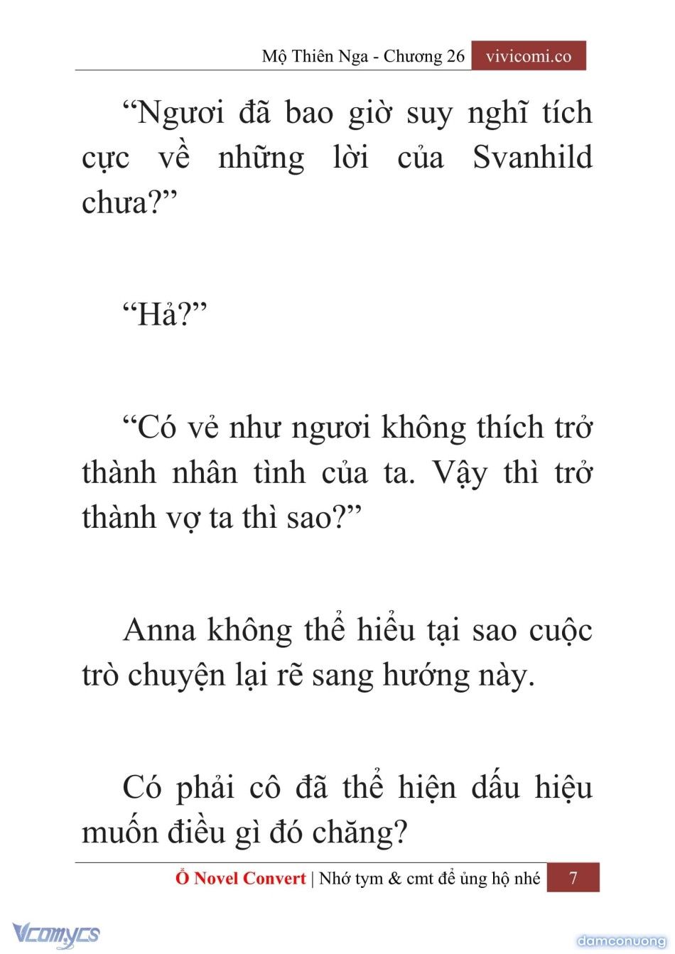 đọc truyện [novel] Mộ Thiên Nga Chương 26 ảnh 10 tại Thiên Thai Truyện