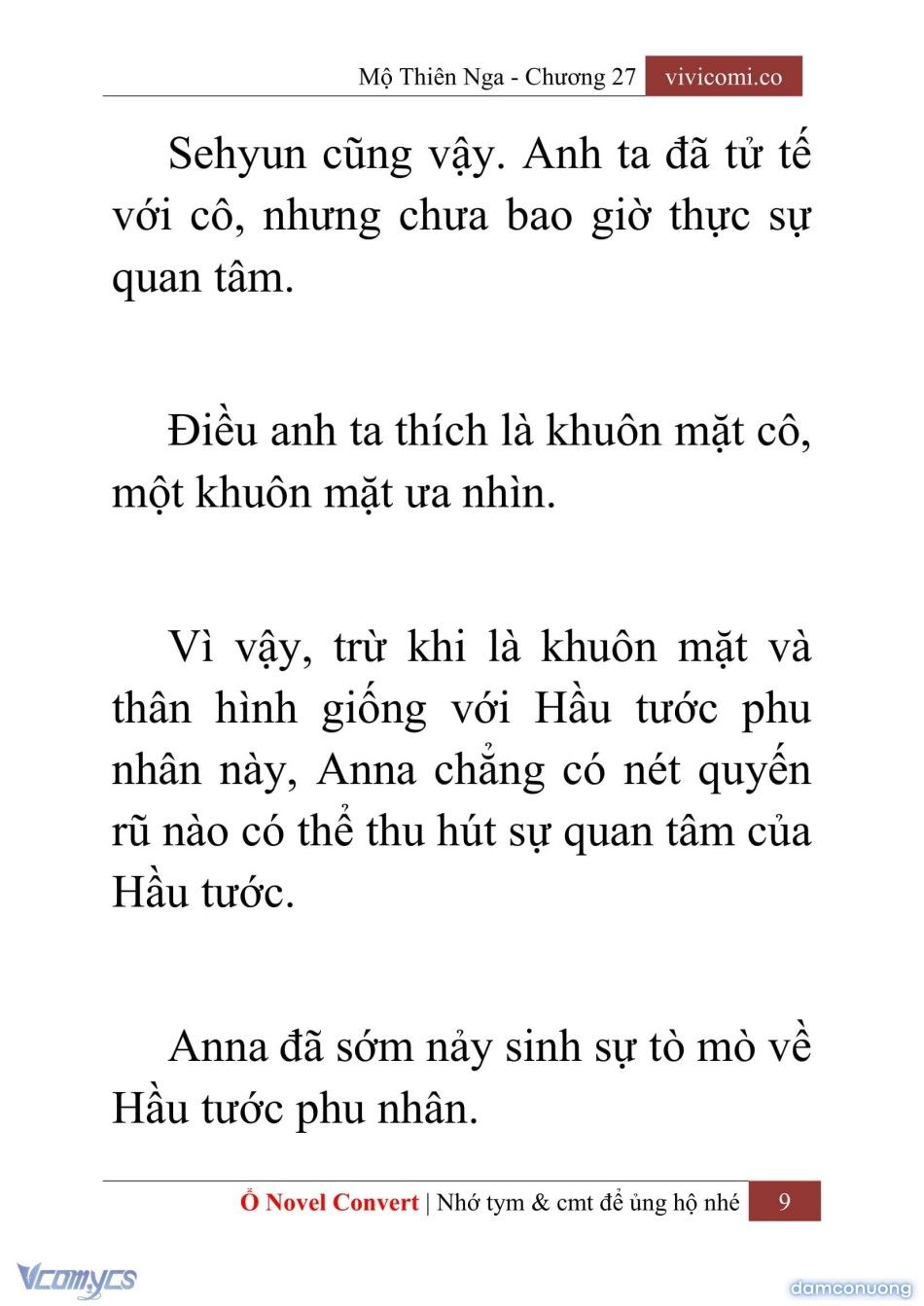đọc truyện [novel] Mộ Thiên Nga Chương 27 ảnh 12 tại Thiên Thai Truyện