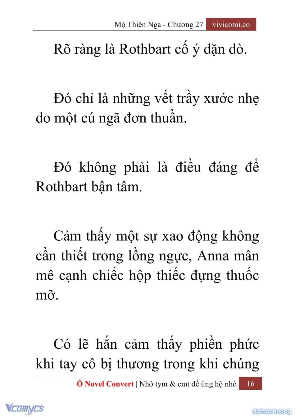 đọc truyện [novel] Mộ Thiên Nga Chương 27 ảnh 19 tại Thiên Thai Truyện