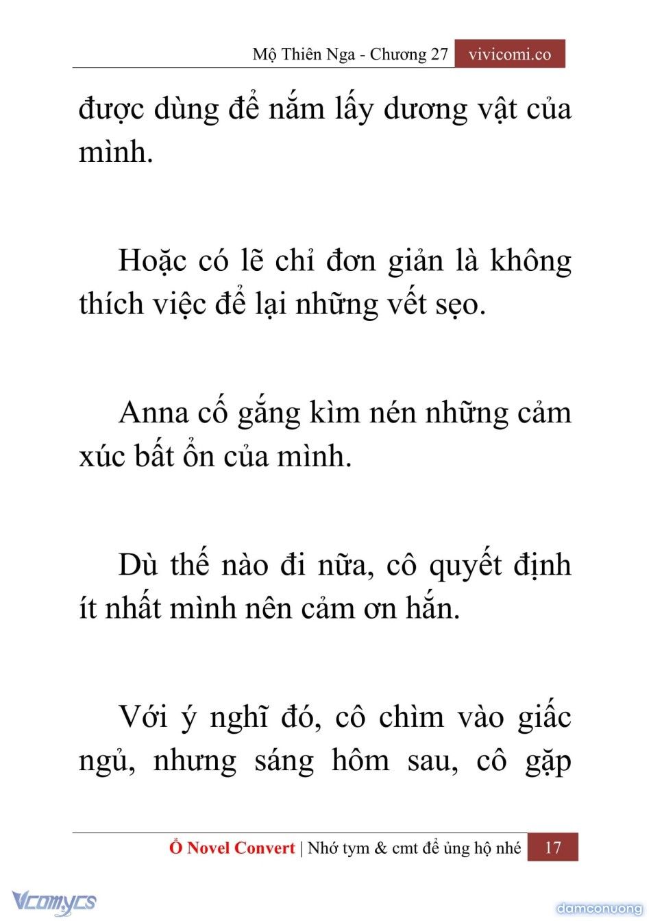 đọc truyện [novel] Mộ Thiên Nga Chương 27 ảnh 20 tại Thiên Thai Truyện