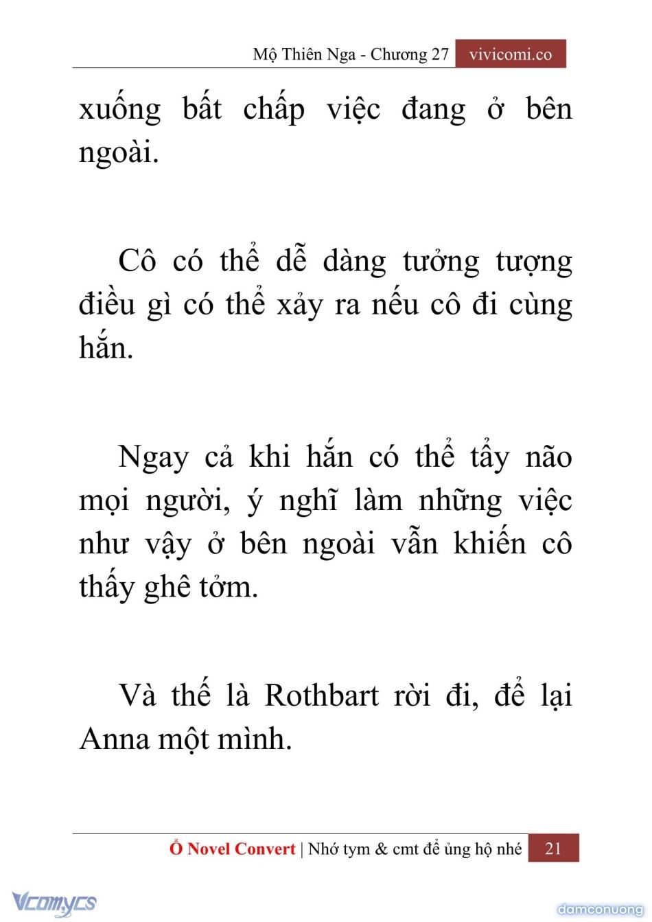 đọc truyện [novel] Mộ Thiên Nga Chương 27 ảnh 24 tại Thiên Thai Truyện