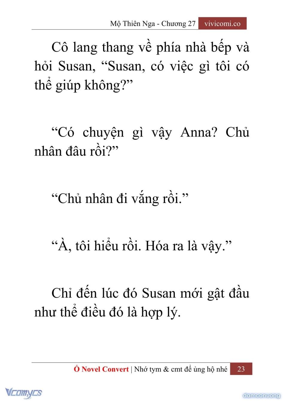đọc truyện [novel] Mộ Thiên Nga Chương 27 ảnh 26 tại Thiên Thai Truyện