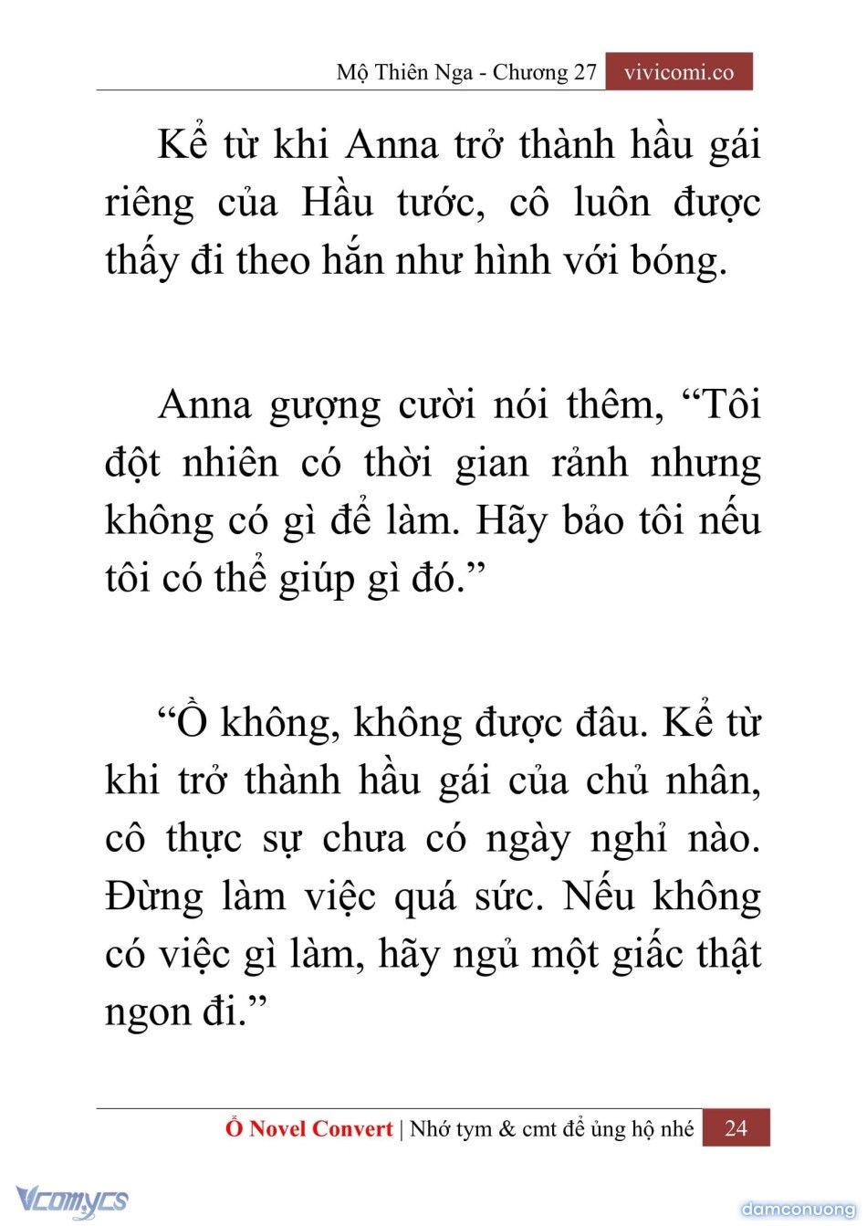 đọc truyện [novel] Mộ Thiên Nga Chương 27 ảnh 27 tại Thiên Thai Truyện