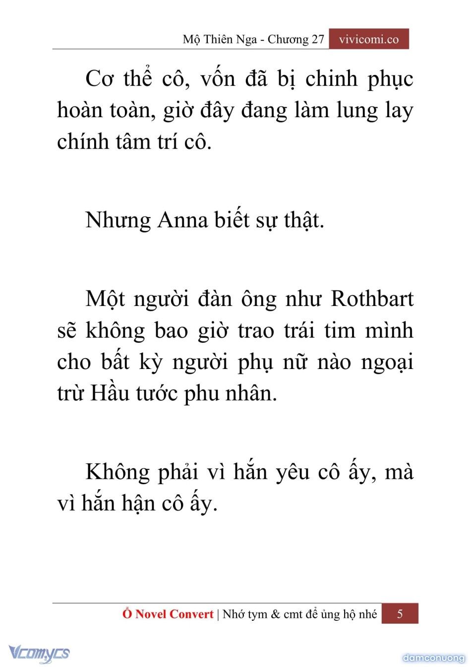 đọc truyện [novel] Mộ Thiên Nga Chương 27 ảnh 8 tại Thiên Thai Truyện