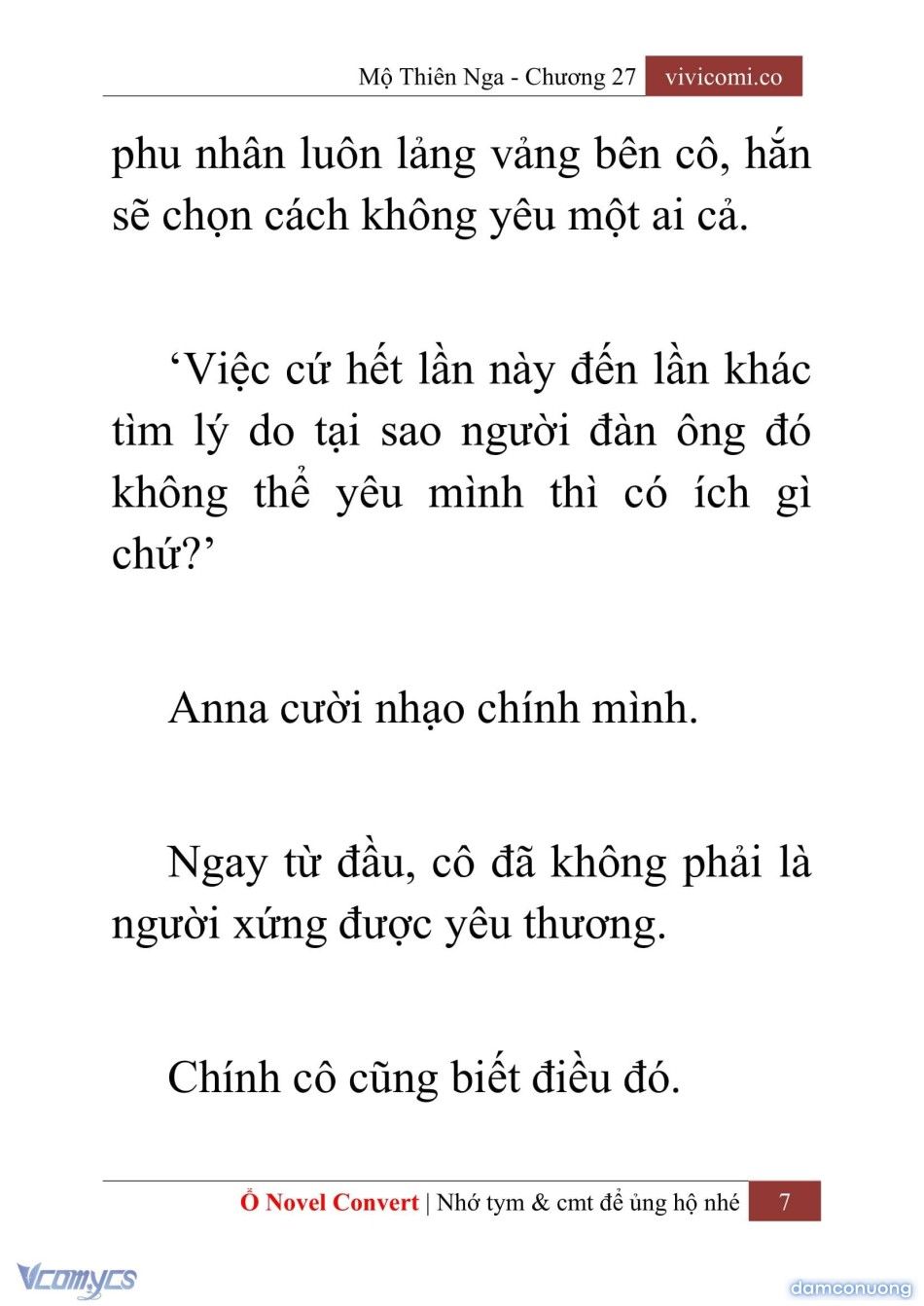 đọc truyện [novel] Mộ Thiên Nga Chương 27 ảnh 10 tại Thiên Thai Truyện