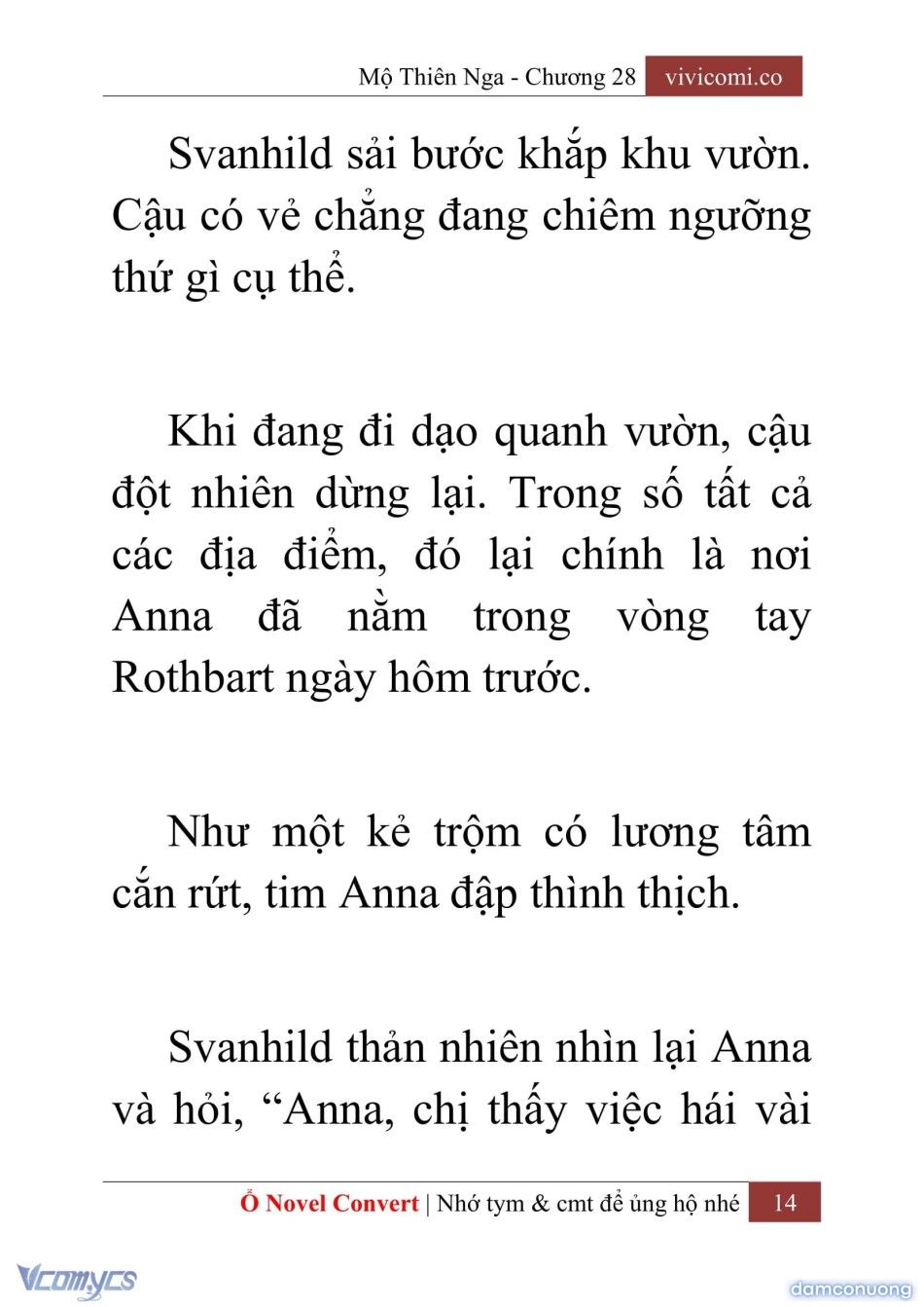 đọc truyện [novel] Mộ Thiên Nga Chương 28 ảnh 17 tại Thiên Thai Truyện