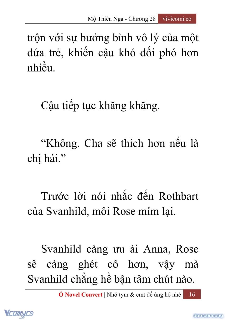 đọc truyện [novel] Mộ Thiên Nga Chương 28 ảnh 19 tại Thiên Thai Truyện