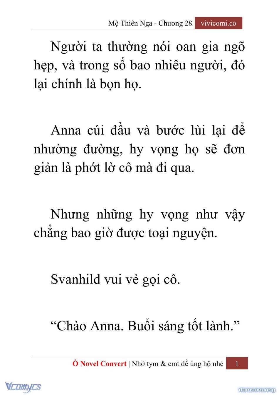 đọc truyện [novel] Mộ Thiên Nga Chương 28 ảnh 4 tại Thiên Thai Truyện