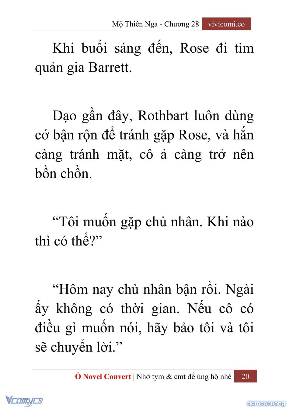 đọc truyện [novel] Mộ Thiên Nga Chương 28 ảnh 23 tại Thiên Thai Truyện