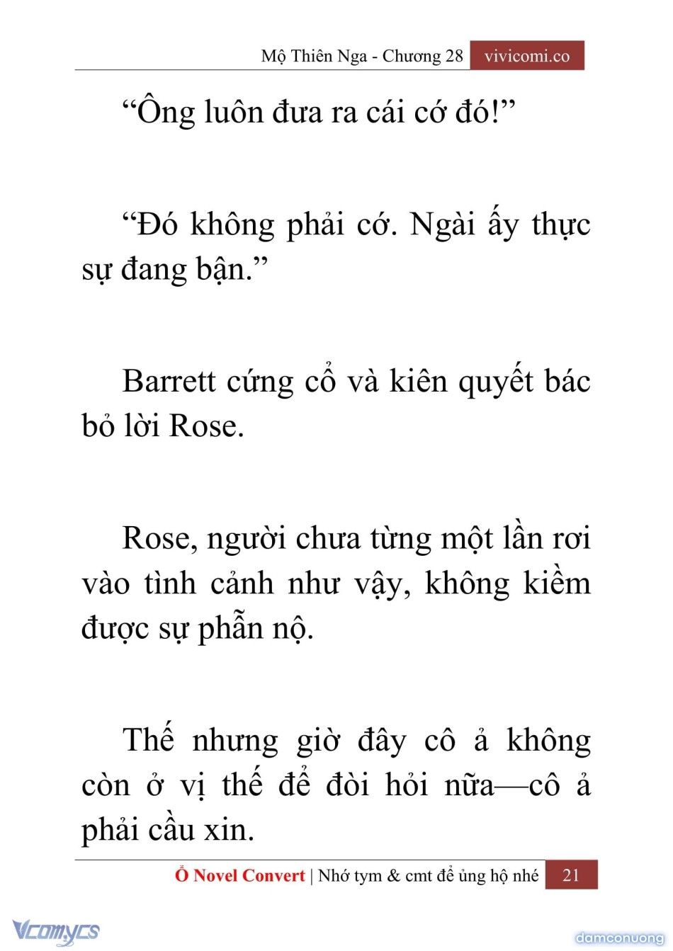 đọc truyện [novel] Mộ Thiên Nga Chương 28 ảnh 24 tại Thiên Thai Truyện