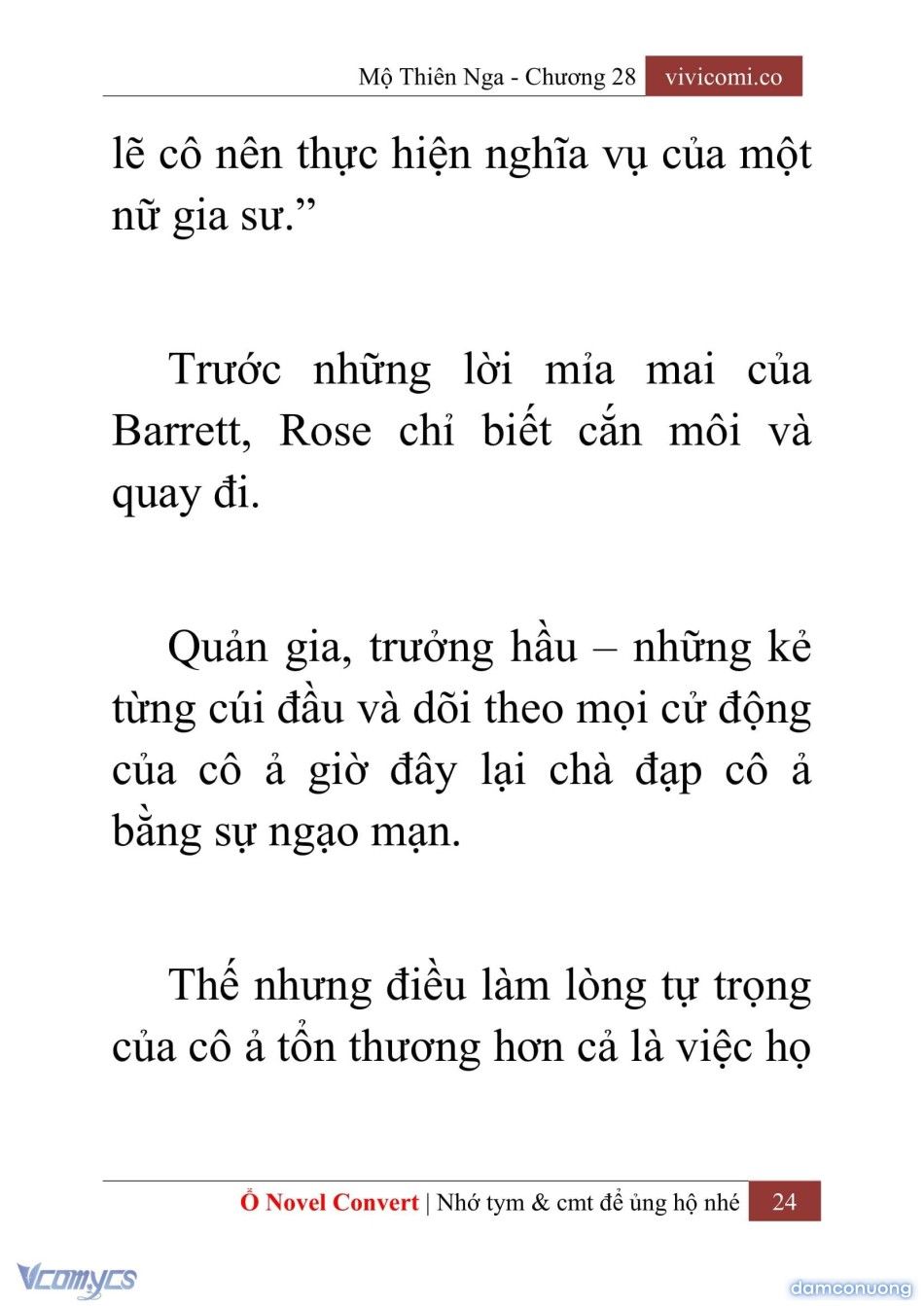 đọc truyện [novel] Mộ Thiên Nga Chương 28 ảnh 27 tại Thiên Thai Truyện