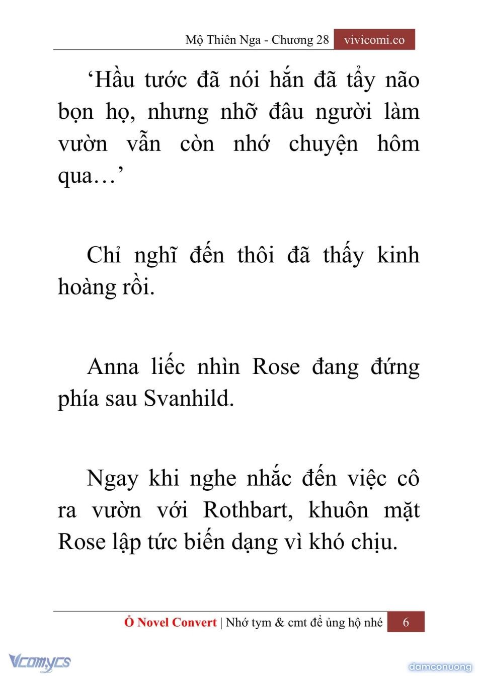 đọc truyện [novel] Mộ Thiên Nga Chương 28 ảnh 9 tại Thiên Thai Truyện
