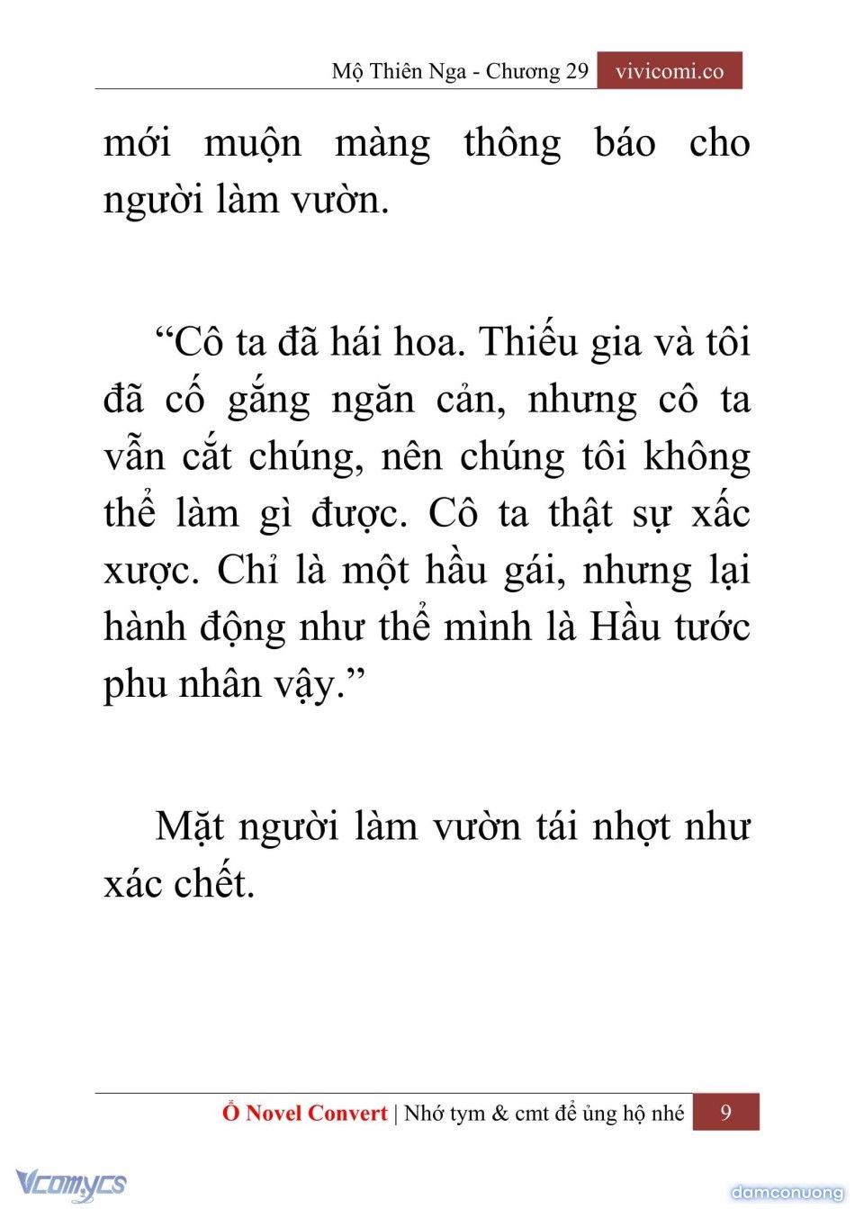 đọc truyện [novel] Mộ Thiên Nga Chương 29 ảnh 12 tại Thiên Thai Truyện