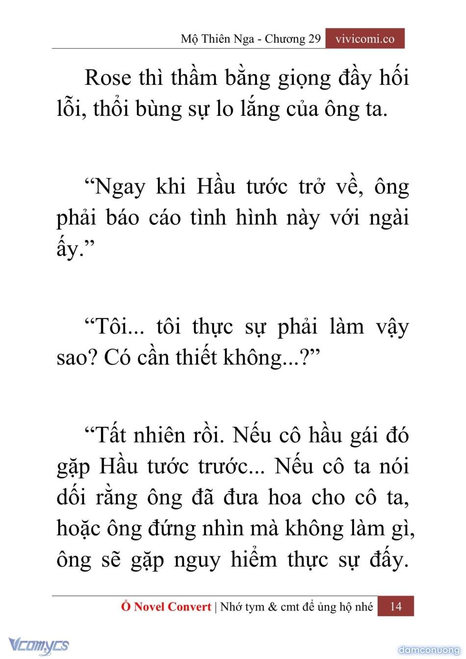đọc truyện [novel] Mộ Thiên Nga Chương 29 ảnh 17 tại Thiên Thai Truyện